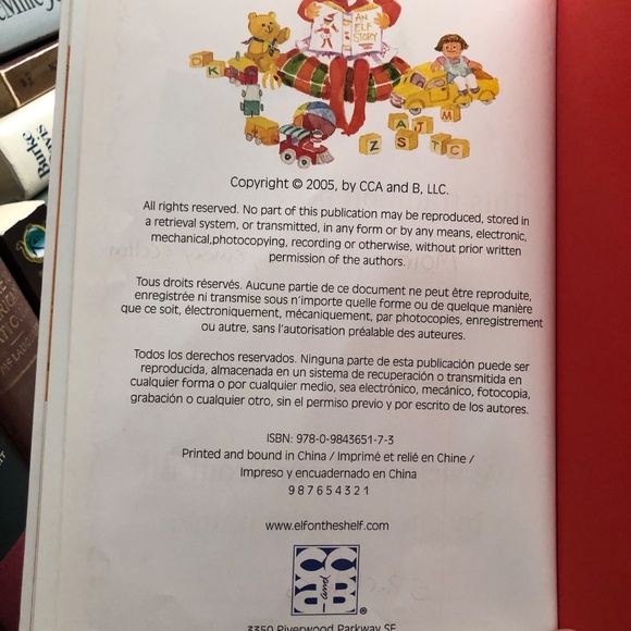 Elf on the Shelf Girl Blue Eyed by Carol V Aebersold and Chandra A. Bell - Picture 5 of 8